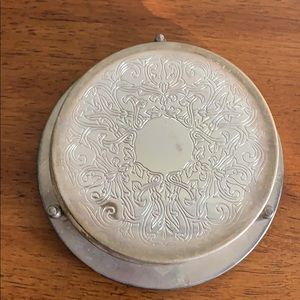 Genuine silver coasters set of 6